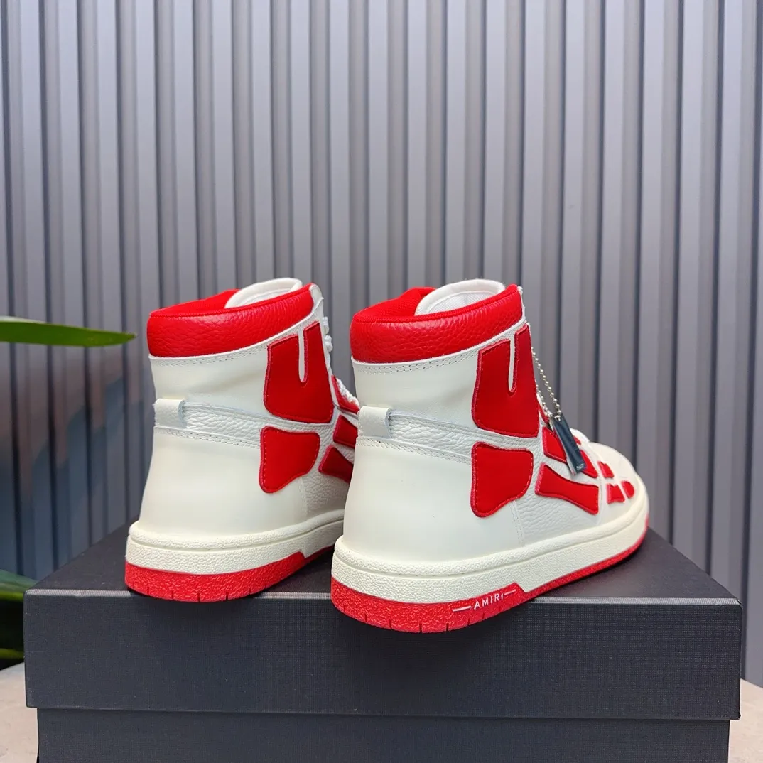 Men's shoes💰620💰 AMIRI AMIRI trendy brand hot sale🔥 Available all year round✅Couples💑 Official website synchronization Imported fabrics 1⃣️ratio 1⃣️Re-engraved, original factory special original sole, 35-45 (38.45. Non-refundable)